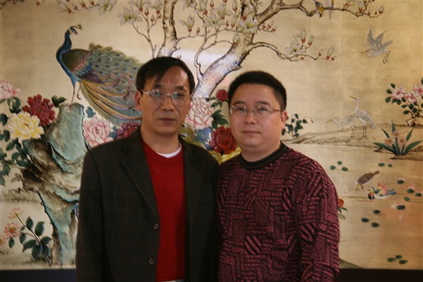 葛院长与司南老总杨涛合影