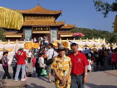 葛会长与赵老师合影
